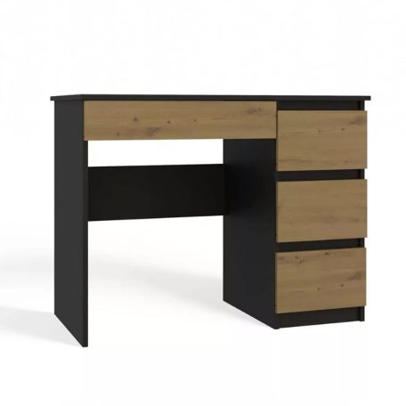 Fiókos íróasztal 98x51x76cm szürke FUR1952-1