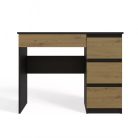 Fiókos íróasztal 98x51x76cm szürke FUR1952-1