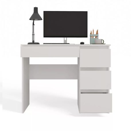 Fiókos íróasztal 98x51x76cm fehér FUR1952-2