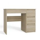 Fiókos íróasztal 98x51x76cm barna FUR1952-3