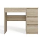 Fiókos íróasztal 98x51x76cm barna FUR1952-3