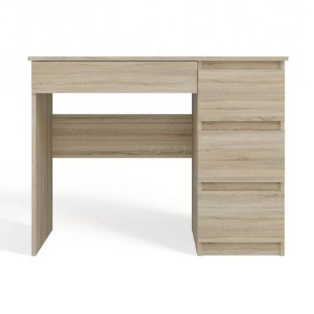 Fiókos íróasztal 98x51x76cm barna FUR1952-3