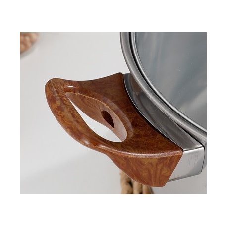 12 részes inox edénykészlet teáskannával G012