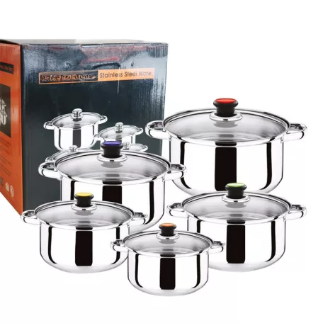 10 részes inox edénykészlet G13
