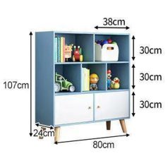 BeComfort gyerekbútor kék 80x24x107cm GB01-6