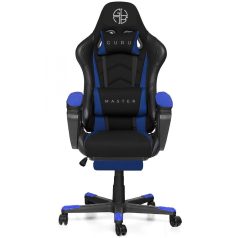   Master GM2-B-L kényelmes főnöki gamer szék forgószék lábtartóval