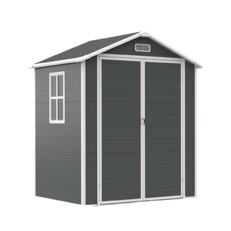 Kerti műanyag tároló ház 124 x 170 x 210 cm 2,1 m2 GR406