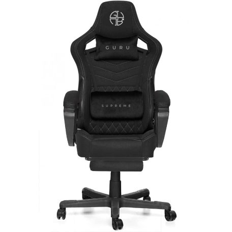 Supreme GS2-G-L kényelmes főnöki gamer szék forgószék lábtartóval