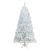 Natura HF-210 karácsonyfa fehér műfenyő fém talppal 210 cm