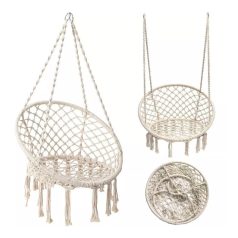 Függőszék 80 x 100 cm bézs HNG-BEIGE