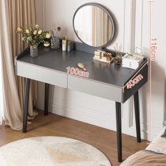   Fésülködőasztal öltözőasztal sminkasztal 116 x 40 x 100 cm HT-1900-100
