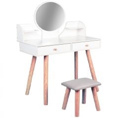 Fésülködőasztal sminkasztal 80x40x72cm BC HT-Bella