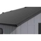 Műanyag kerti ház szürke 246x188x227cm KCG608