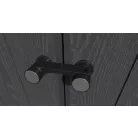 Műanyag kerti ház szürke 246x188x227cm KCG608