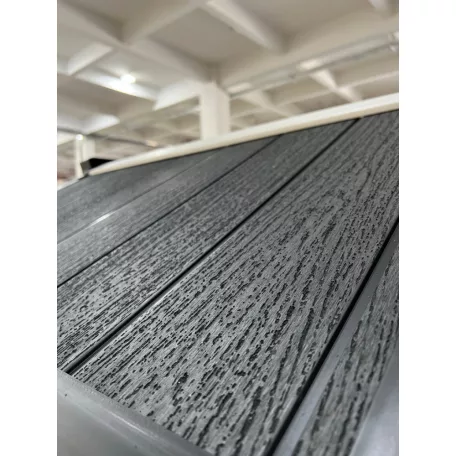 Műanyag kerti ház szürke 246x188x227cm KCG608