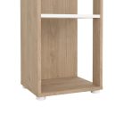 Polcos tároló könyvespolc 36x36x180cm barna KH09-2