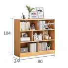 BeComfort KW4-80 könyvespolc polcos szekrény 80 x 24 x 104 cm