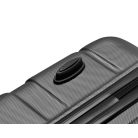 BeComfort L06-G-55, ABS, guruló, szürke bőrönd 55 cm