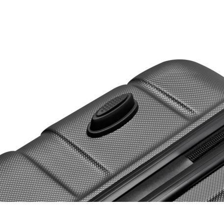 BeComfort L06-G-55, ABS, guruló, szürke bőrönd 55 cm