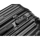 BeComfort L07-G-65, ABS, guruló, szürke bőrönd 65 cm