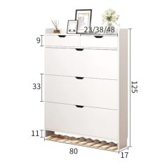 Cipősszekrény 80x125x17 cm BC LT01-80