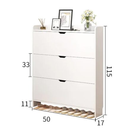 Cipősszekrény 50x115x17 cm BC LT05-50