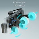 Asaka MC-002SL-BEIGE LUXUS masszázsfotel