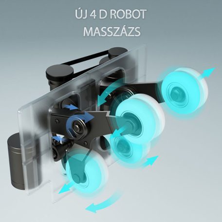 Asaka MC-002SL-BEIGE LUXUS masszázsfotel