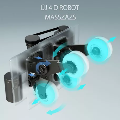 Asaka MC-006SL-BEIGE LUXUS masszázsfotel