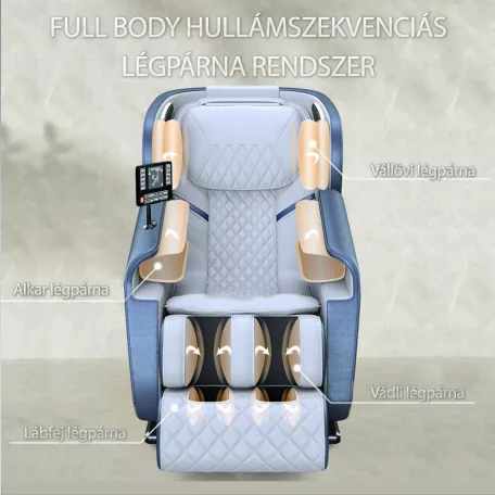 Asaka MC-006SL-BEIGE LUXUS masszázsfotel