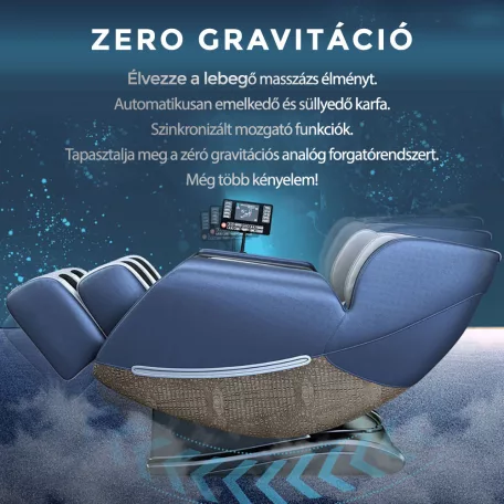 Asaka MC-006SL-BEIGE LUXUS masszázsfotel