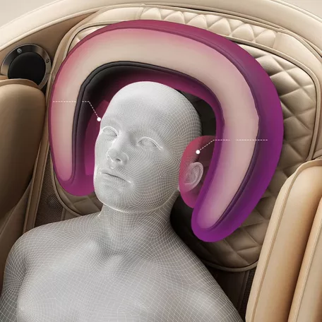 Asaka MC-700MAX-B masszázsfotel