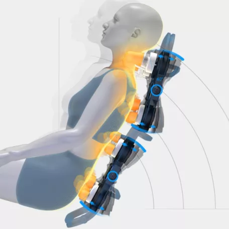 Asaka MC-700MAX-B masszázsfotel