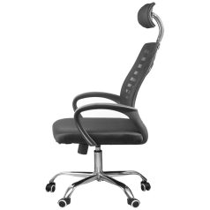   Irodai szék ergonomikus forgószék hintamechanika fejtámla karfa OC01