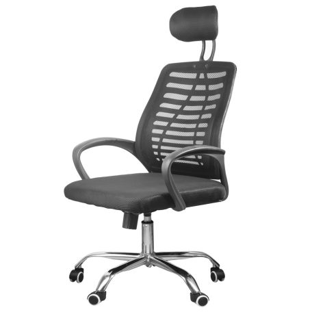 Irodai szék ergonomikus forgószék hintamechanika fejtámla karfa OC01