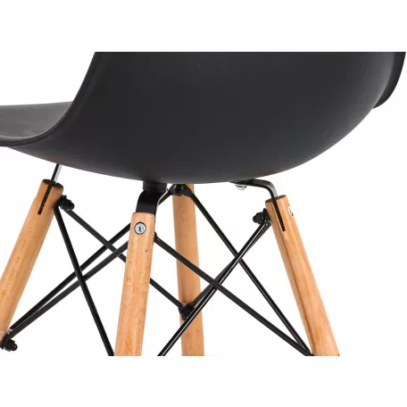 Étkezőszék Rome fekete BC OC103-Black
