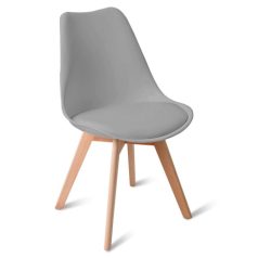 Étkezőszék skandináv dizájn szürke BC OC104-Grey