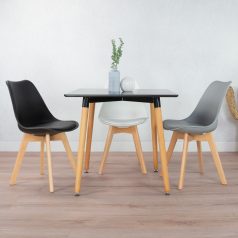 Étkezőszék skandináv dizájn szürke BC OC104-Grey