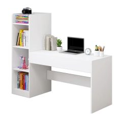 Polcos íróasztal fehér 112x40x120 cm OT-611-2