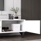 TV-állvány multifunkciós médiaállvány 120x30x40 cm fehér RT10