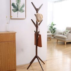 Álló fogas fából ruhafogas 175 x 45 cm SK01-Brown